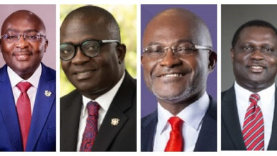 NPP presidential aspirants for the 2028 elections