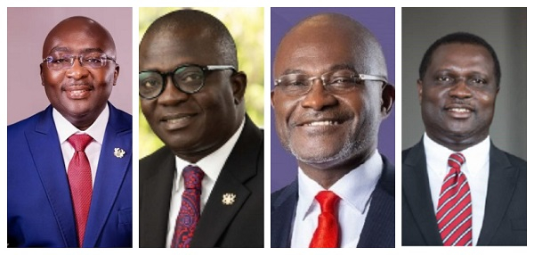 NPP presidential aspirants for the 2028 elections