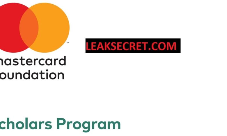 Mastercard Foundation Scholarship