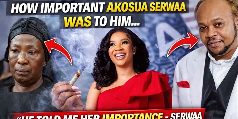 Audio: Daddy Lumba’s wife is Serwaa, and he mentioned how important Akosua Serwaa, also known as Serwaa Amihere, was to him.
