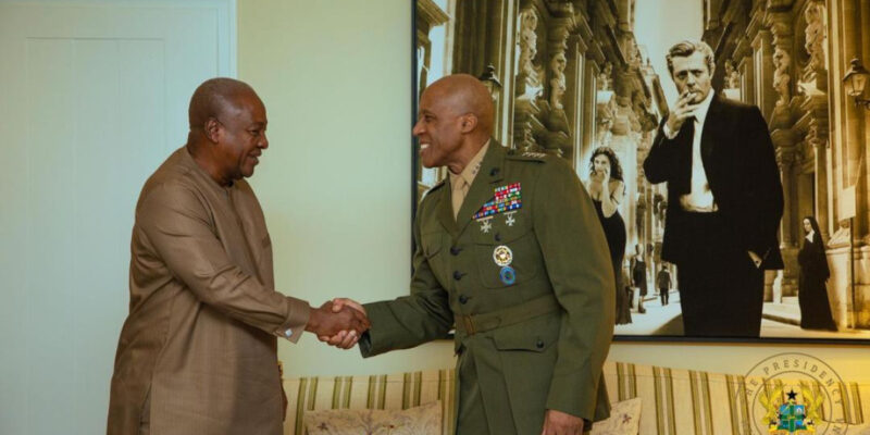President Mahama Discussed Matters with USAFRICOM Commander While Attending the Munich Security Conference