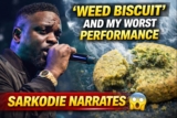 How weed biscuit gave me the worst performance – Sarkodie tells how.