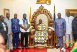 The Ashantehene expressed his commitment to help the government fight illegal mining while he praised the changes brought by the Lands Minister to the mining sector